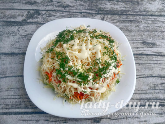 Готовый салат