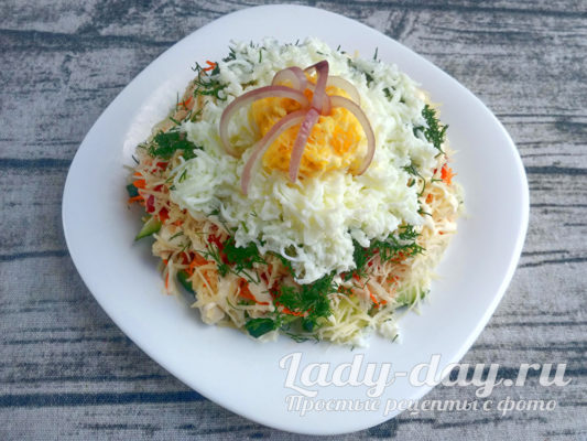 Украсить салат