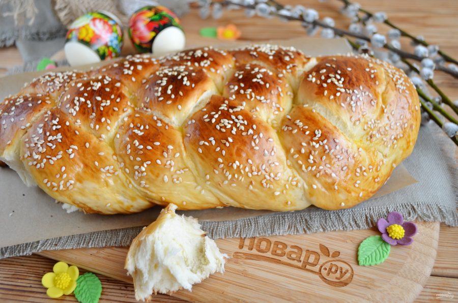 Греческий кулич на Пасху