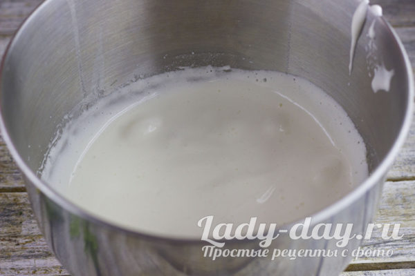 яйца с сахаром