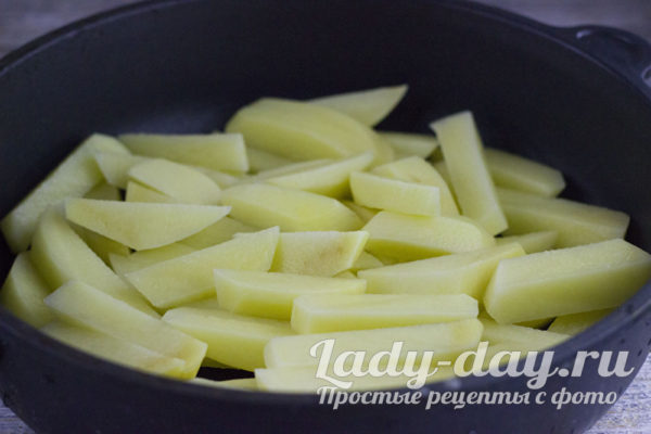 Порежем картофель