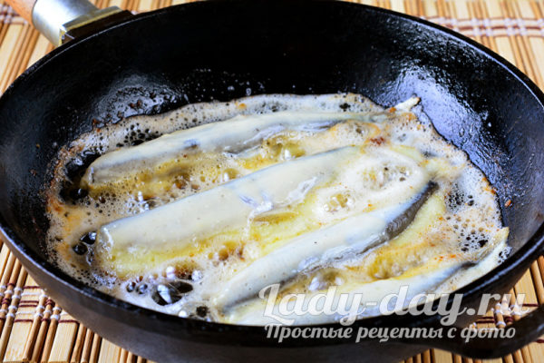 обжарка рыбы