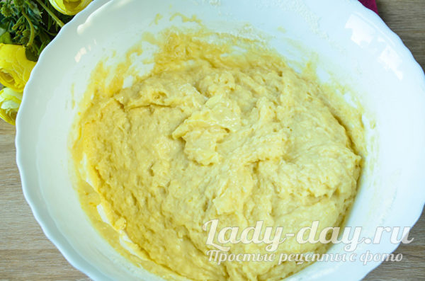 Заместить тесто