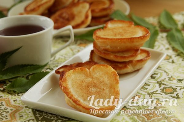 оладушки на кефире