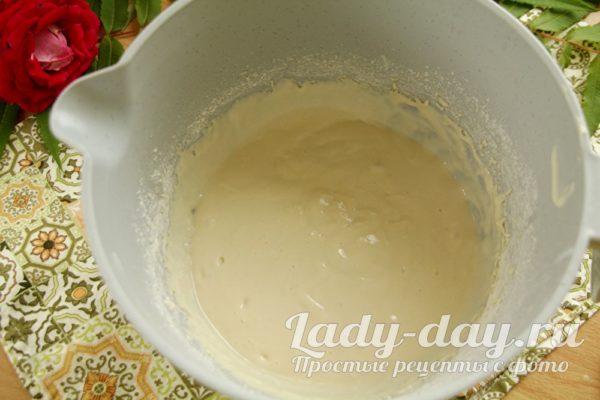 настаивание теста