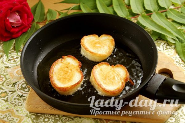 жарка до золотистого цвета