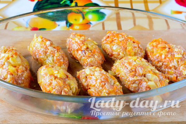 формуем голубцы