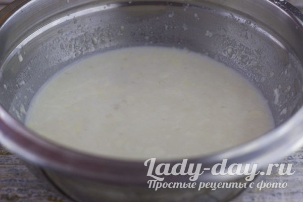 приготовление опары