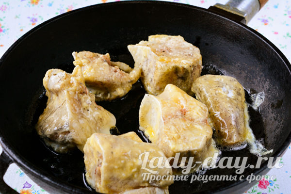 обжарка рыбы