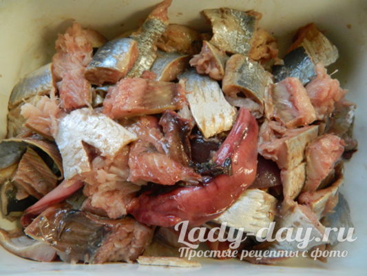 почистить сельдь