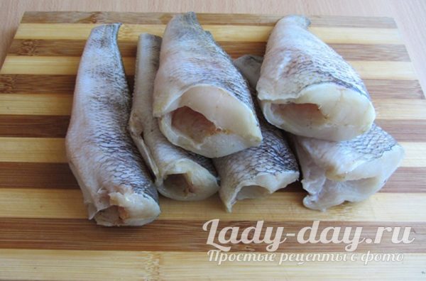 чищенная рыба