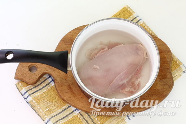 отварить филе