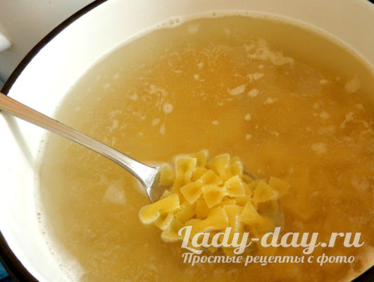 варим макарон