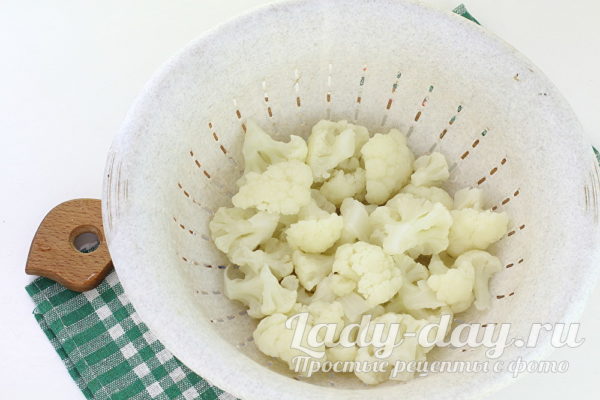 Цветная капуста соцветия