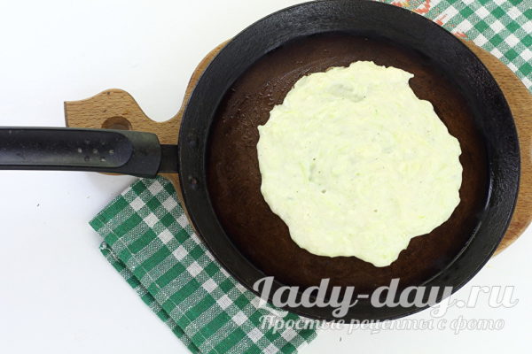 кабачковый блин