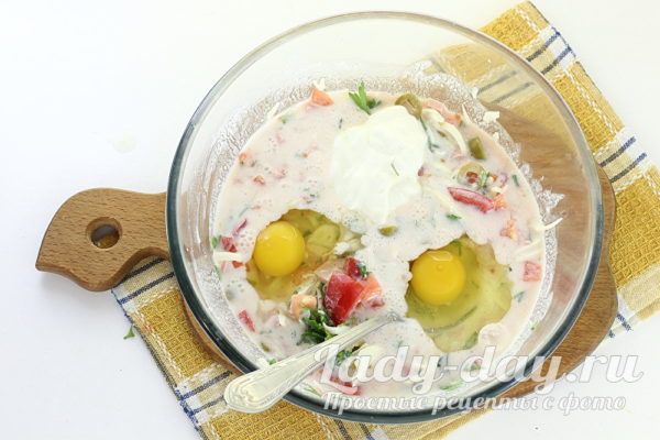 яйца и сметана