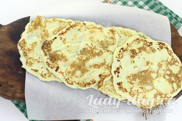 блины из кабачков