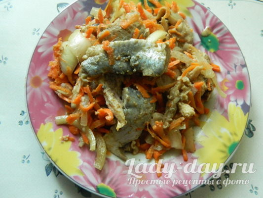 Хе из сельди по-домашнему