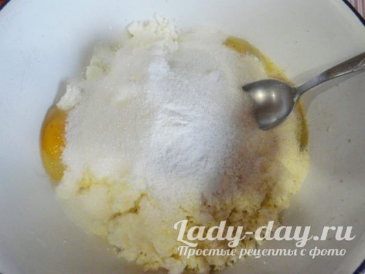 яйцо и творог