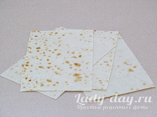 нарезать лаваш