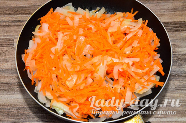 добавить морковь