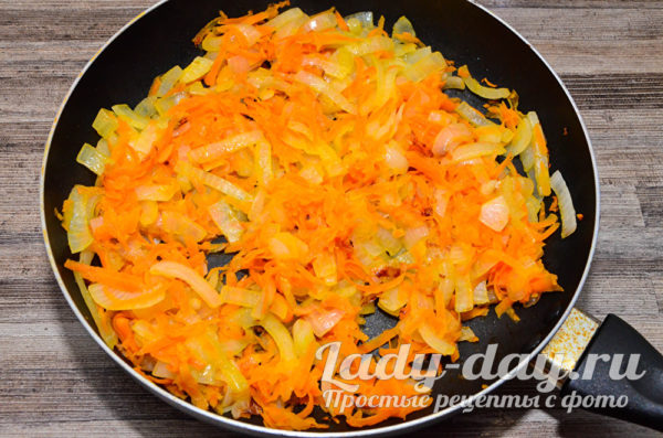 поджаренные овощи