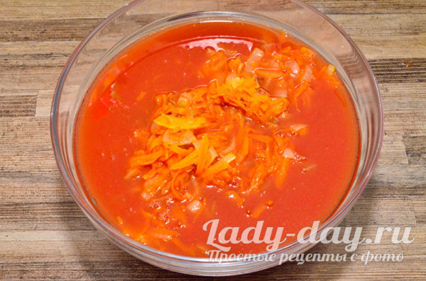 всыпать в соус