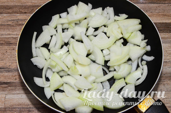 поджарить лук