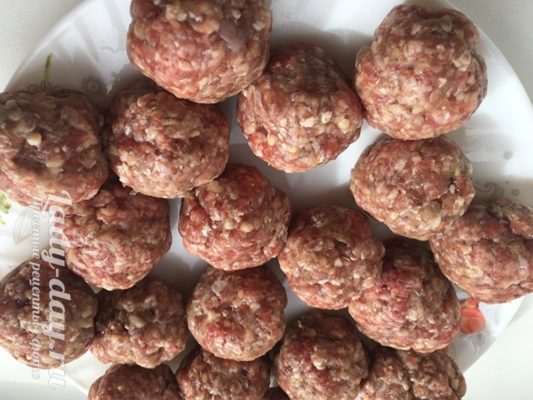 фрикадельки