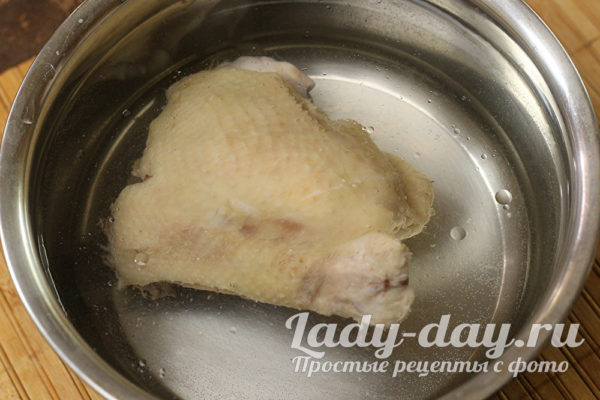 вареная курица