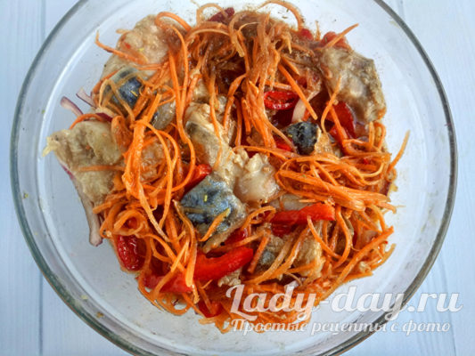 рыба в маринаде