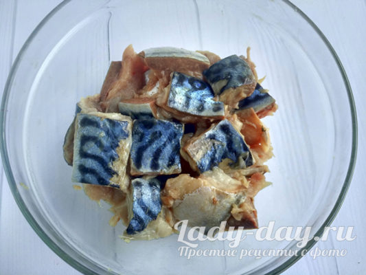 порезать рыбу