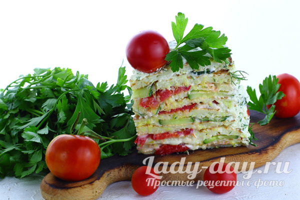 лучший рецепт кабачкового торта