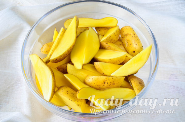 разрезать на дольки