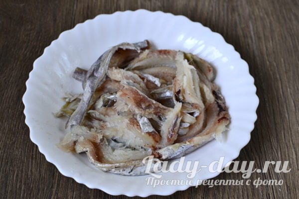 чистим рыбу