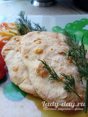 сырные лепешки