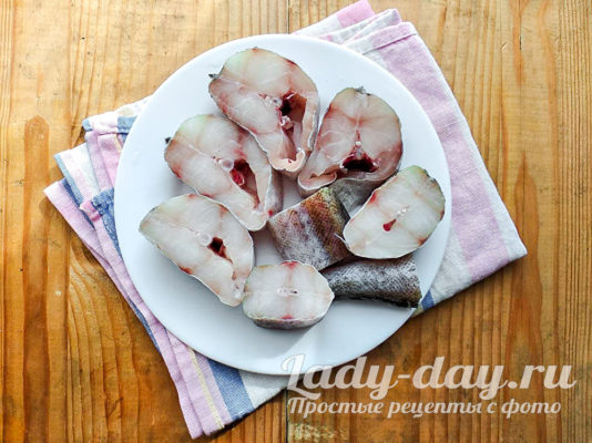 кусочки минтая