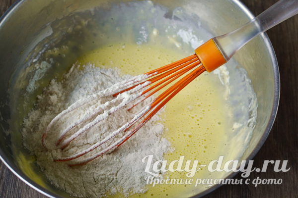 вводим муку