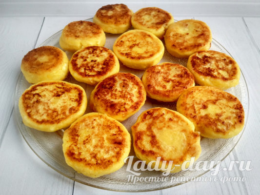 готовые сырники