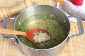 Рыбный суп с бурым рисом - фото шаг 2