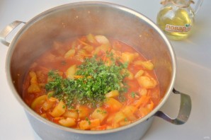 Салат из кабачков и огурцов - фото шаг 6