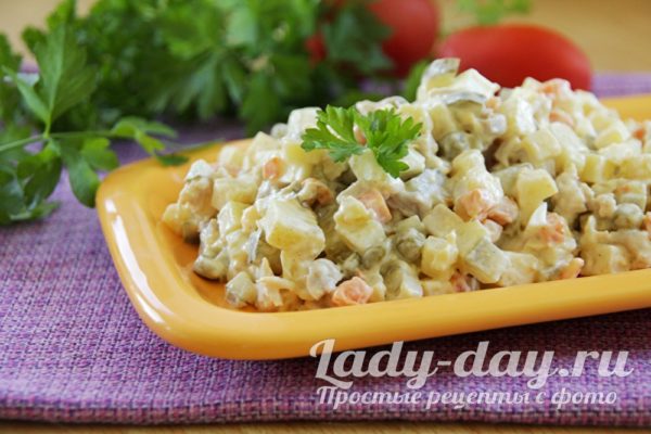 салат оливье