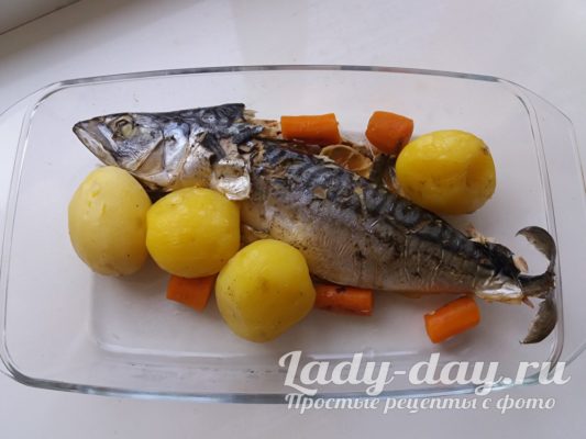 запеченная рыба