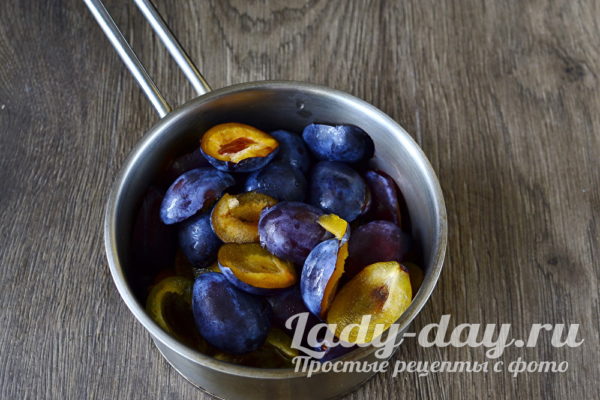 промоем сливы