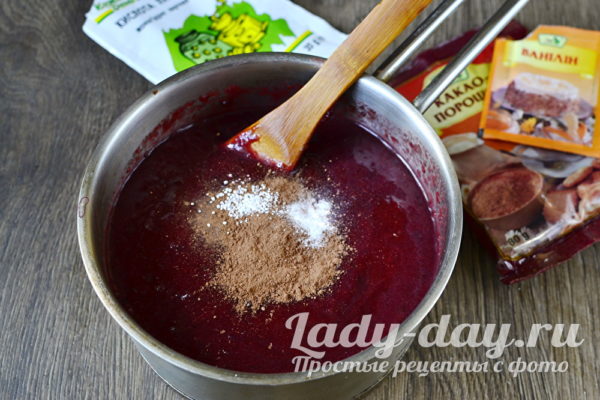 вводим какао