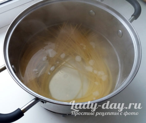 сварить макароны