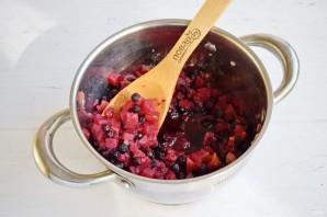 Варенье из яблок и рябины - фото шаг 5