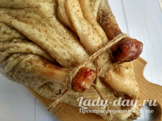 связать лапки