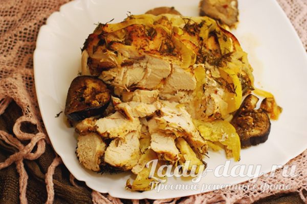 грудка куриная запеченная в духовке