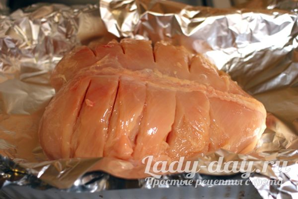 грудка в фольге